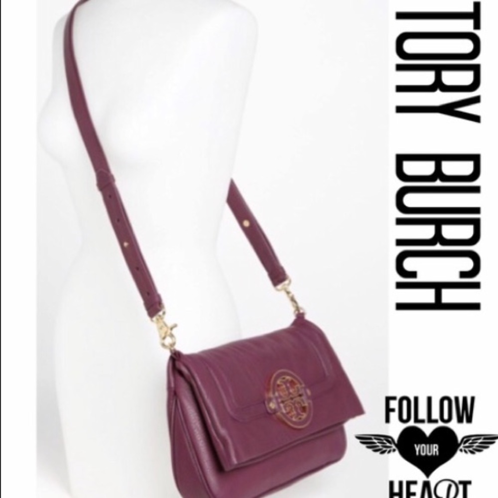 Tory Burch “Amanda” Flap/Crossover/Messenger Bag